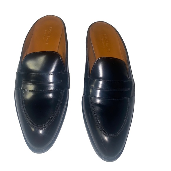 Everlane The Modern black Penny Loafer Mule size 8.5. - Picture 3 of 6